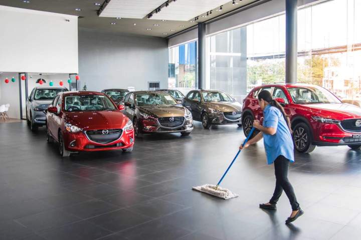 Nettoyage stationnement intérieur Montréal